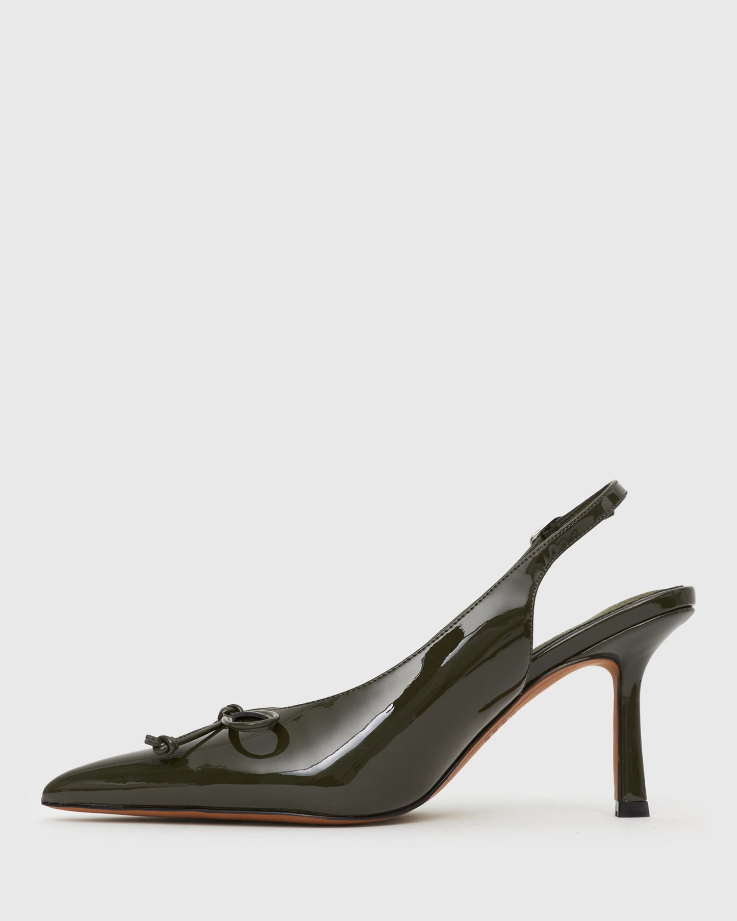 YVETTE Bow Slingback Stiletto Heels