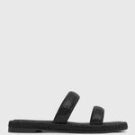 AMBER Diamante Embellished Flat Sandals