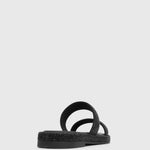 AMBER Diamante Embellished Flat Sandals