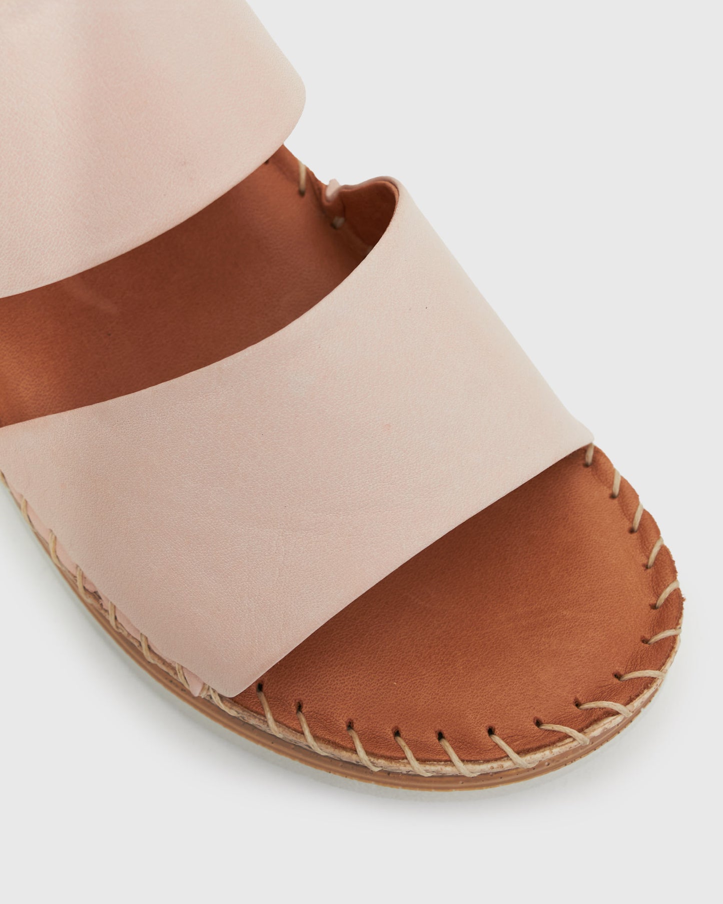 ANDY Leather Slingback Wedge Espadrilles