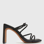CLEOPATRA High-Heeled Strappy Mules