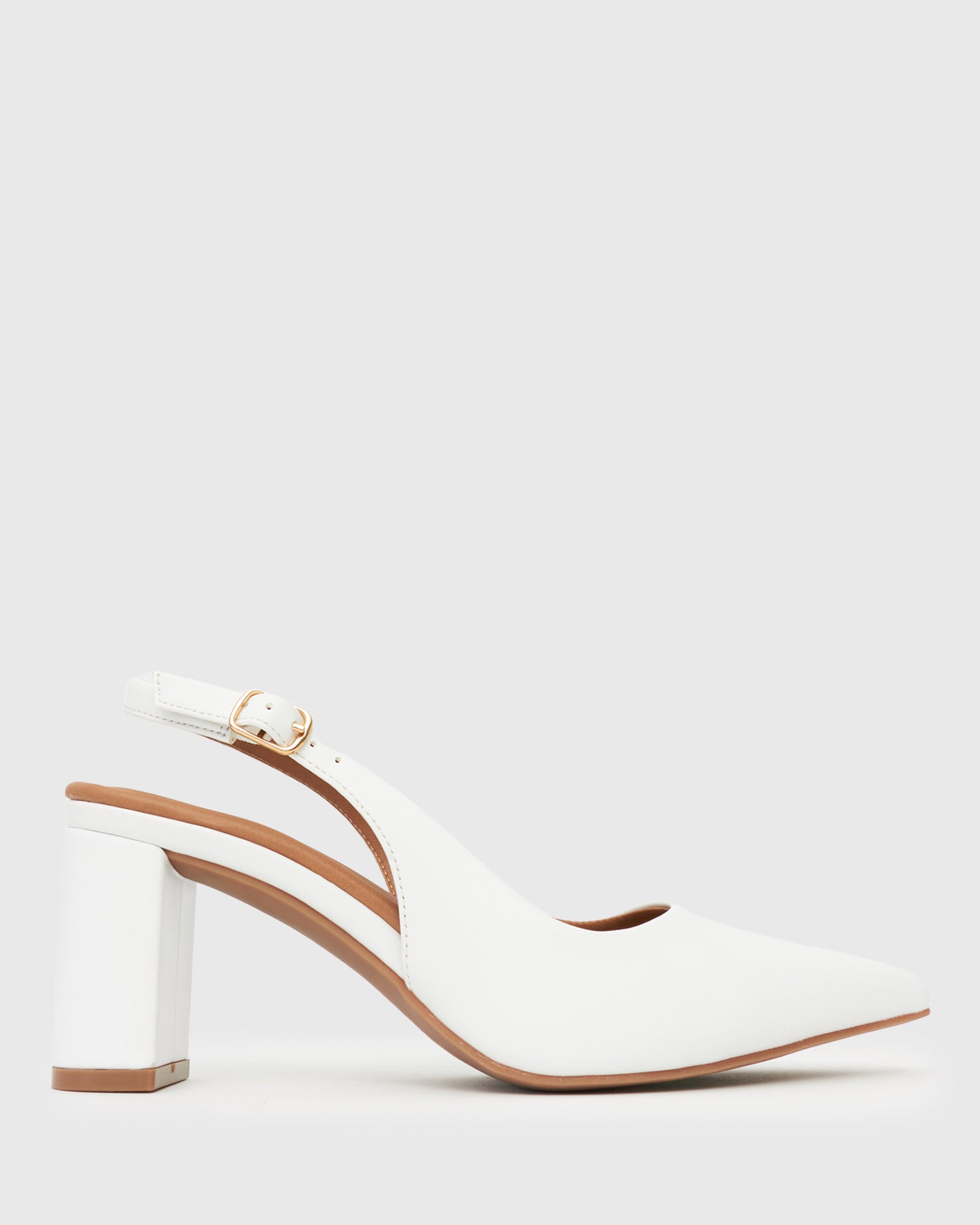 betts FLOUNDER Pointy Toe Slingback Pumps