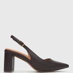 FLOUNDER Pointy Toe Slingback Pumps