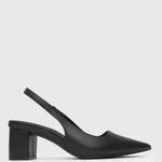GUS Block Heel Slingback Pumps