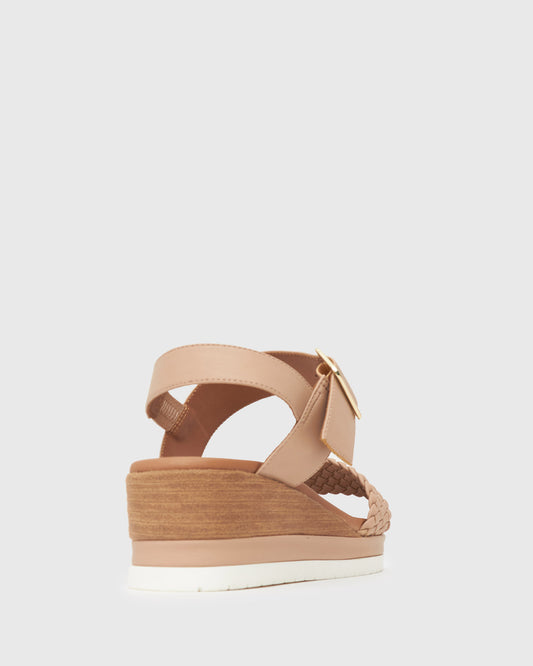 Wider Fit KENZIE Vegan Low Wedge Sandals