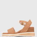 PRE-ORDER SANDREA Stacked Heel Wedges