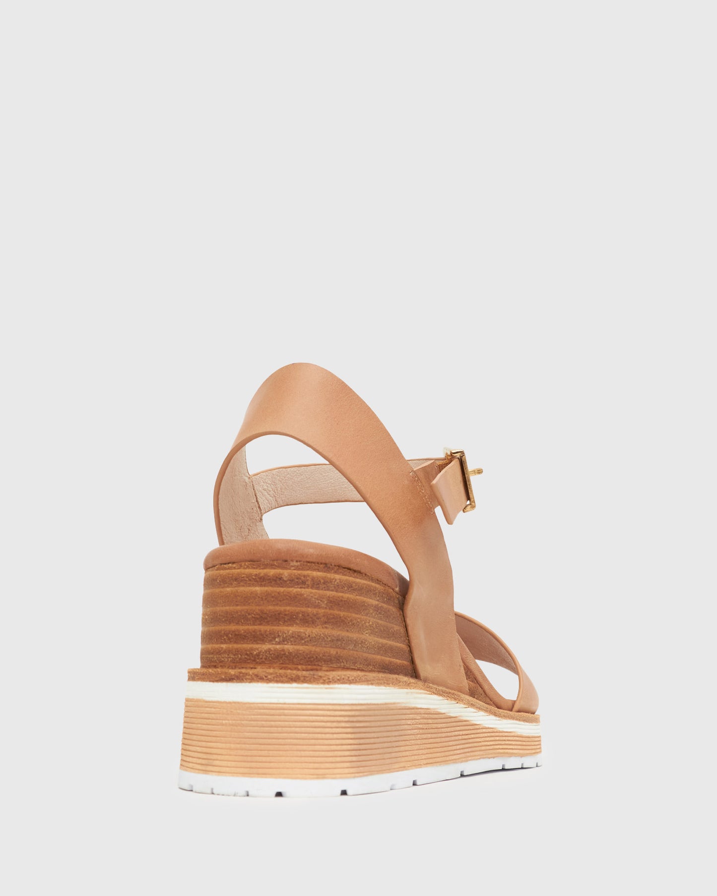 PRE-ORDER SANDREA Stacked Heel Wedges