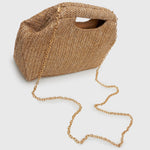 HOLIDAY Raffia Handheld Clutch Bag