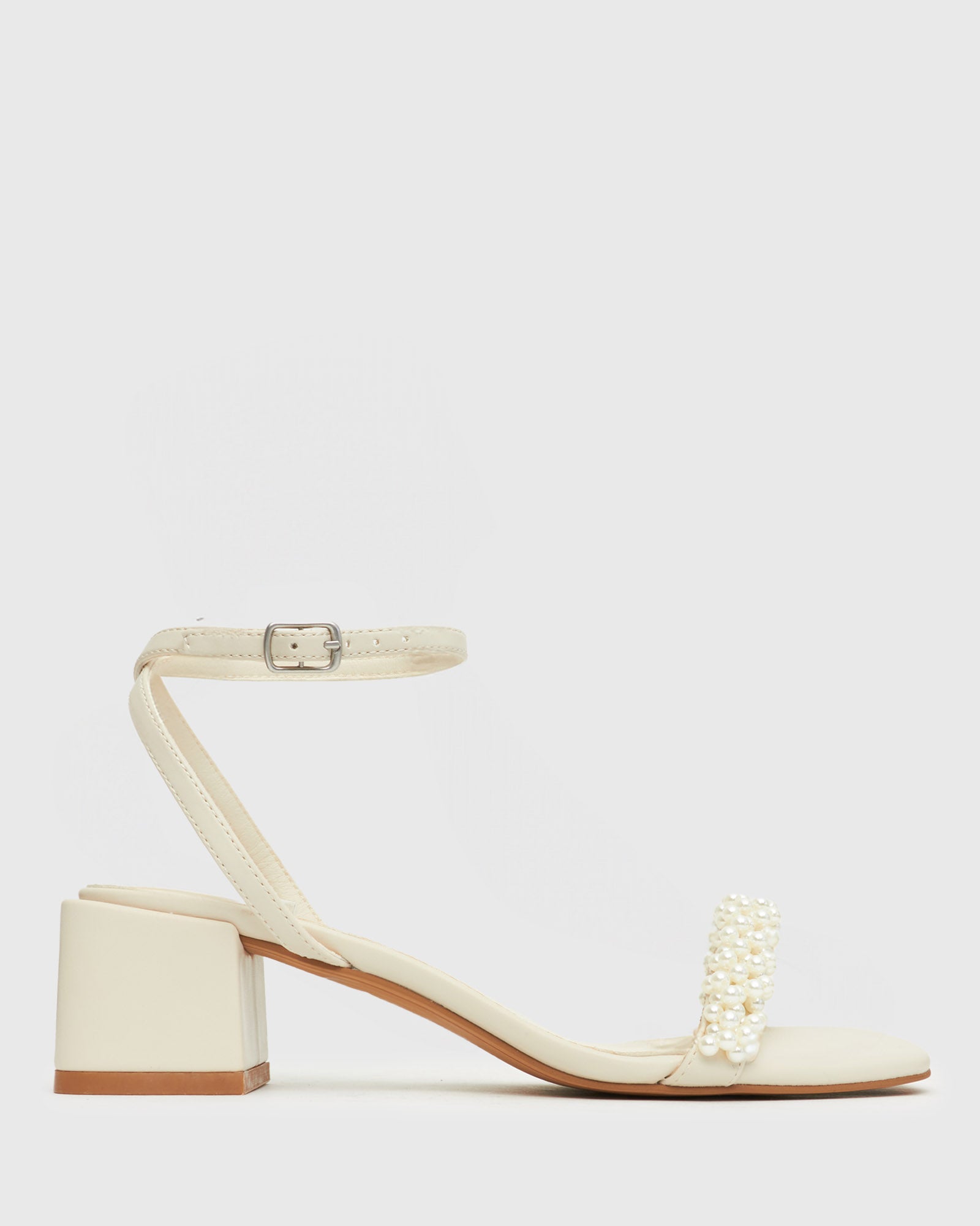 Buy PREORDER STAR Pearl Trim Low Heel Sandals by BETTS online Betts