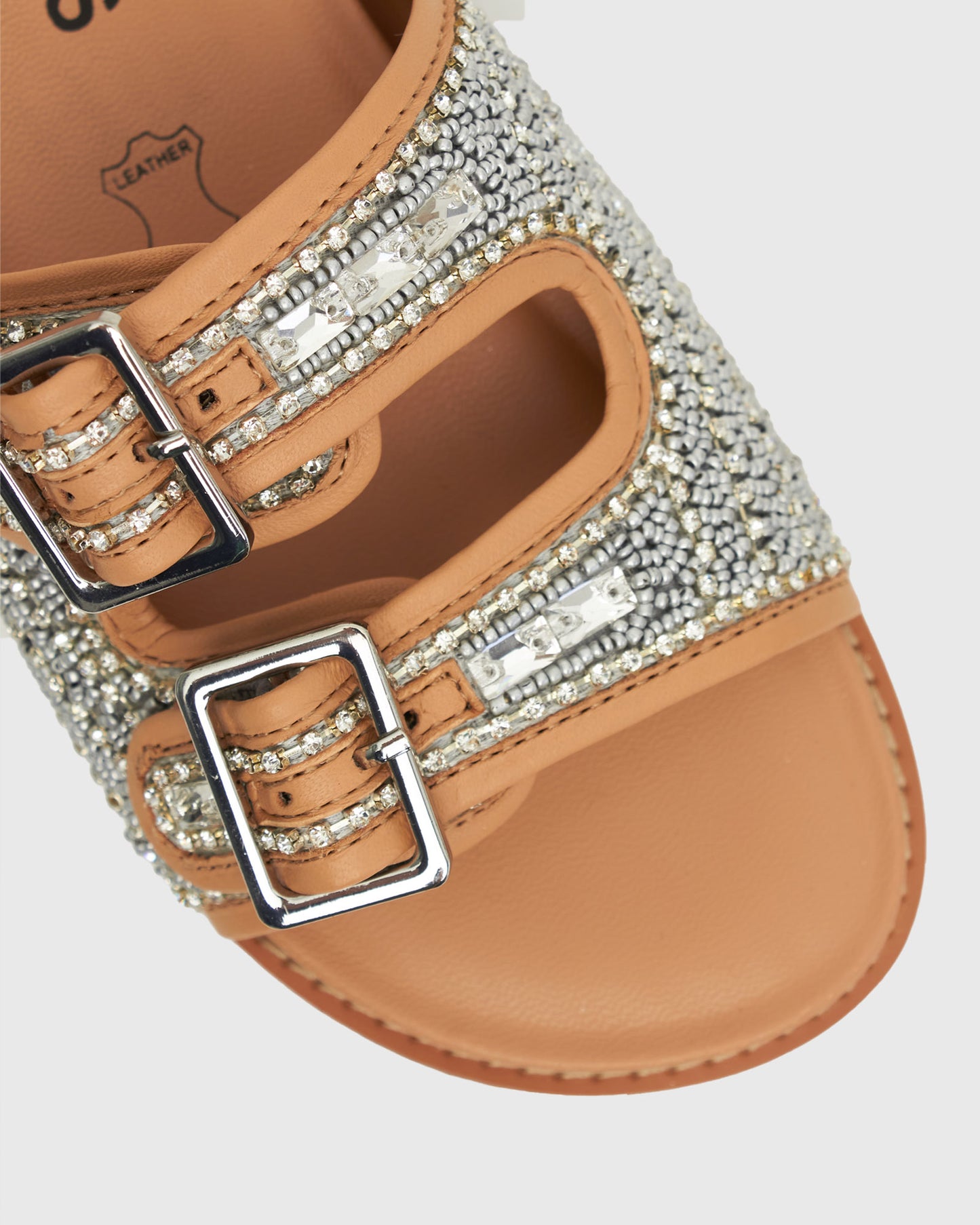 RADIANCE JUNIOR Leather Casual Slides