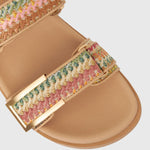 PRE-ORDER MAJORCA Ankle Strap Footbed Sandals