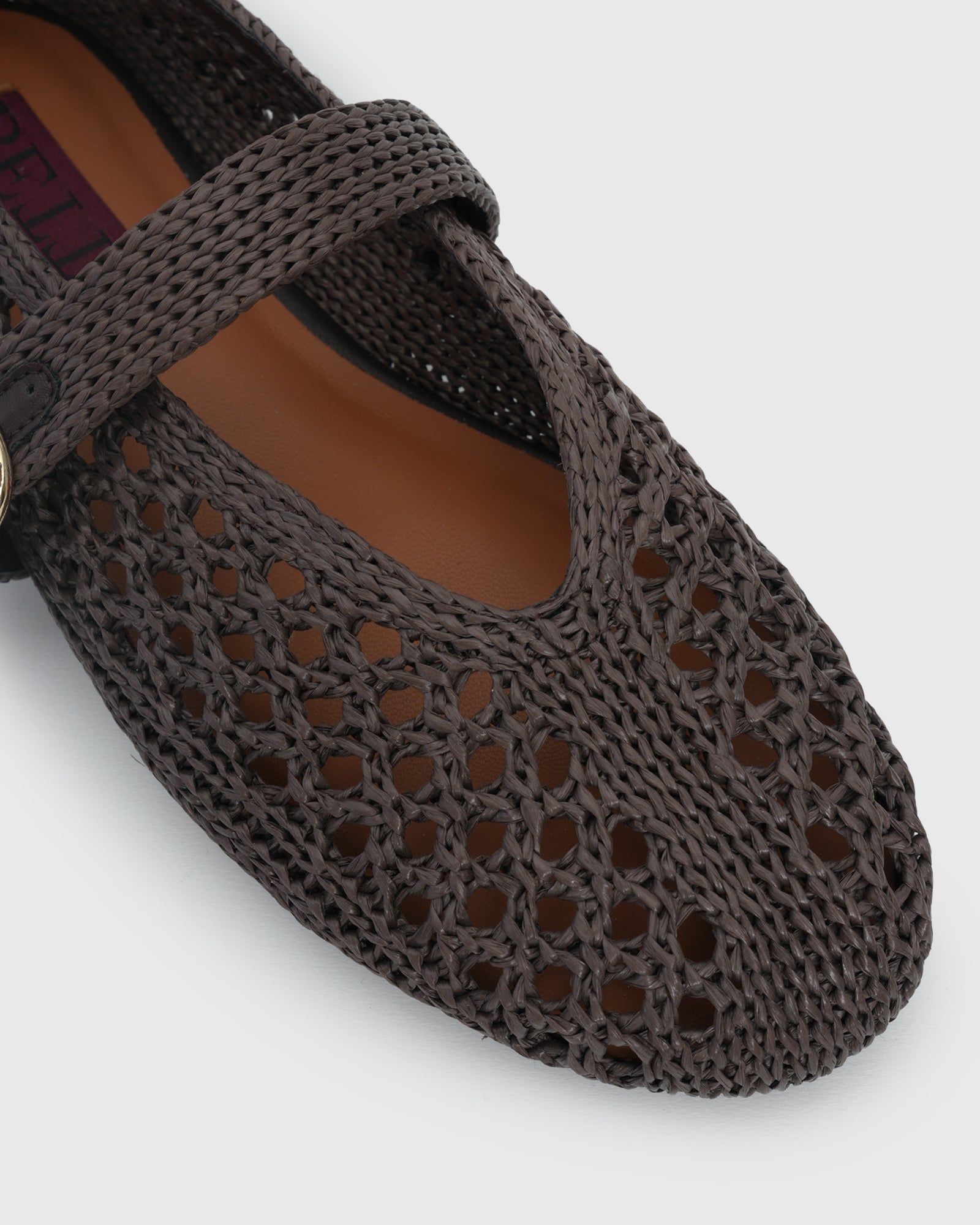 PRE-ORDER ALANA Raffia Ballet Flats