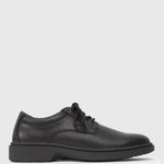 SANTANA E/F Senior Leather School Shoes