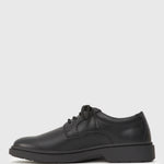 SANTANA E/F Senior Leather School Shoes