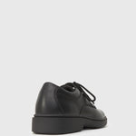 SANTANA E/F Senior Leather School Shoes