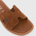 PRE-ORDER VIV Leather Flat Sandals