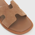 PRE-ORDER VIV Leather Flat Sandals