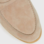 JESSIE Suede Loafer Mules
