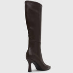 MAVERIK Square Toe Stiletto Knee Boots