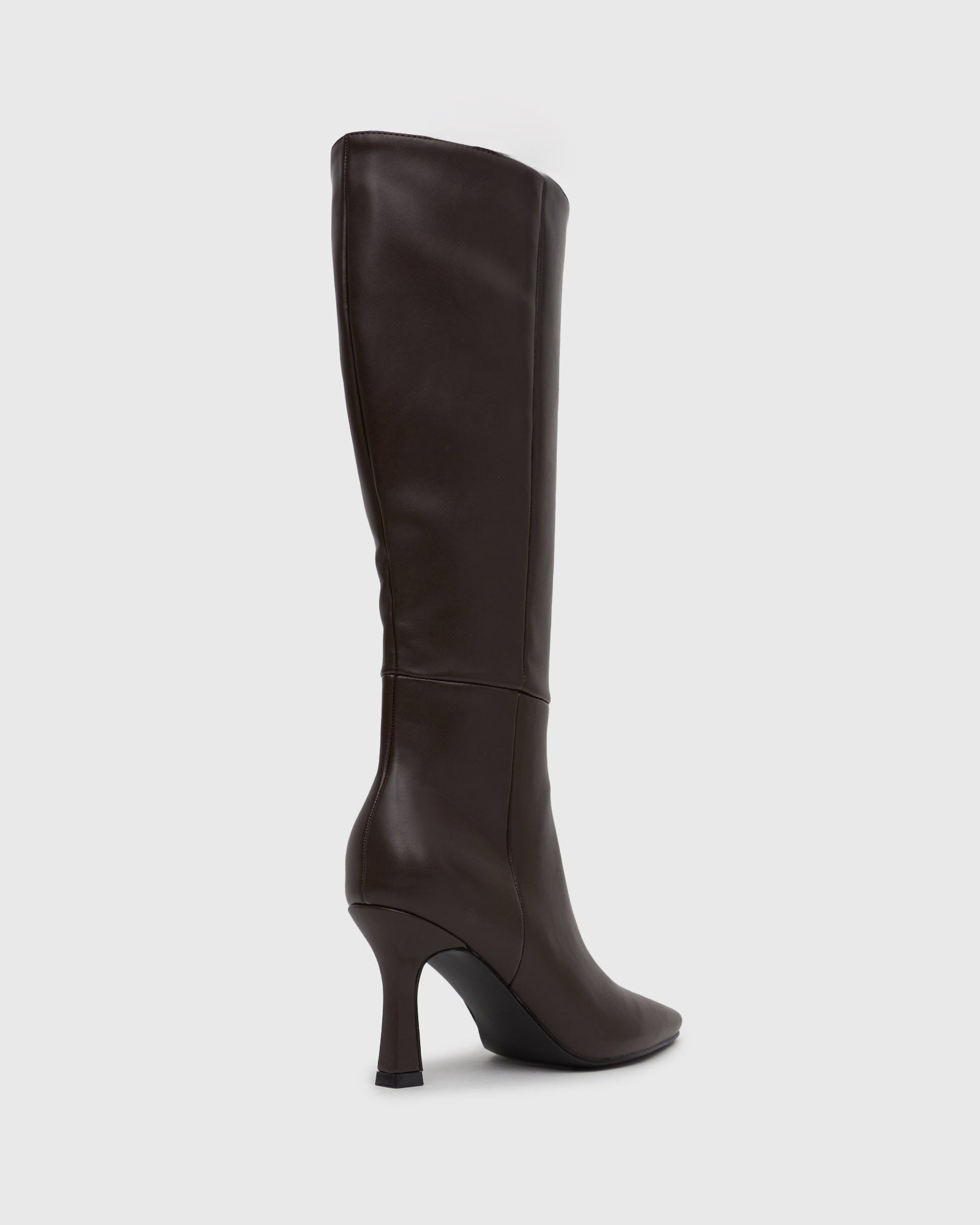 MAVERIK Square Toe Stiletto Knee Boots