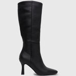 MAVERIK Square Toe Stiletto Knee Boots