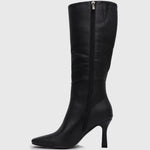 MAVERIK Square Toe Stiletto Knee Boots