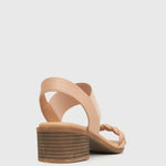 Wider Fit HANSEL Braided Ankle Strap Sandals
