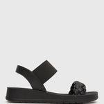 Wider Fit RYKER Vegan Braided Strap Sandals