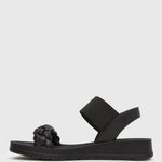 Wider Fit RYKER Vegan Braided Strap Sandals