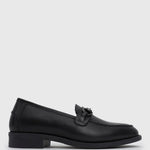 PRE-ORDER ROMY Leather Round Toe Loafers