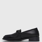 PRE-ORDER ROMY Leather Round Toe Loafers