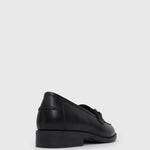 PRE-ORDER ROMY Leather Round Toe Loafers