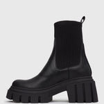 CHLOE Chunky Platform Sock Boots