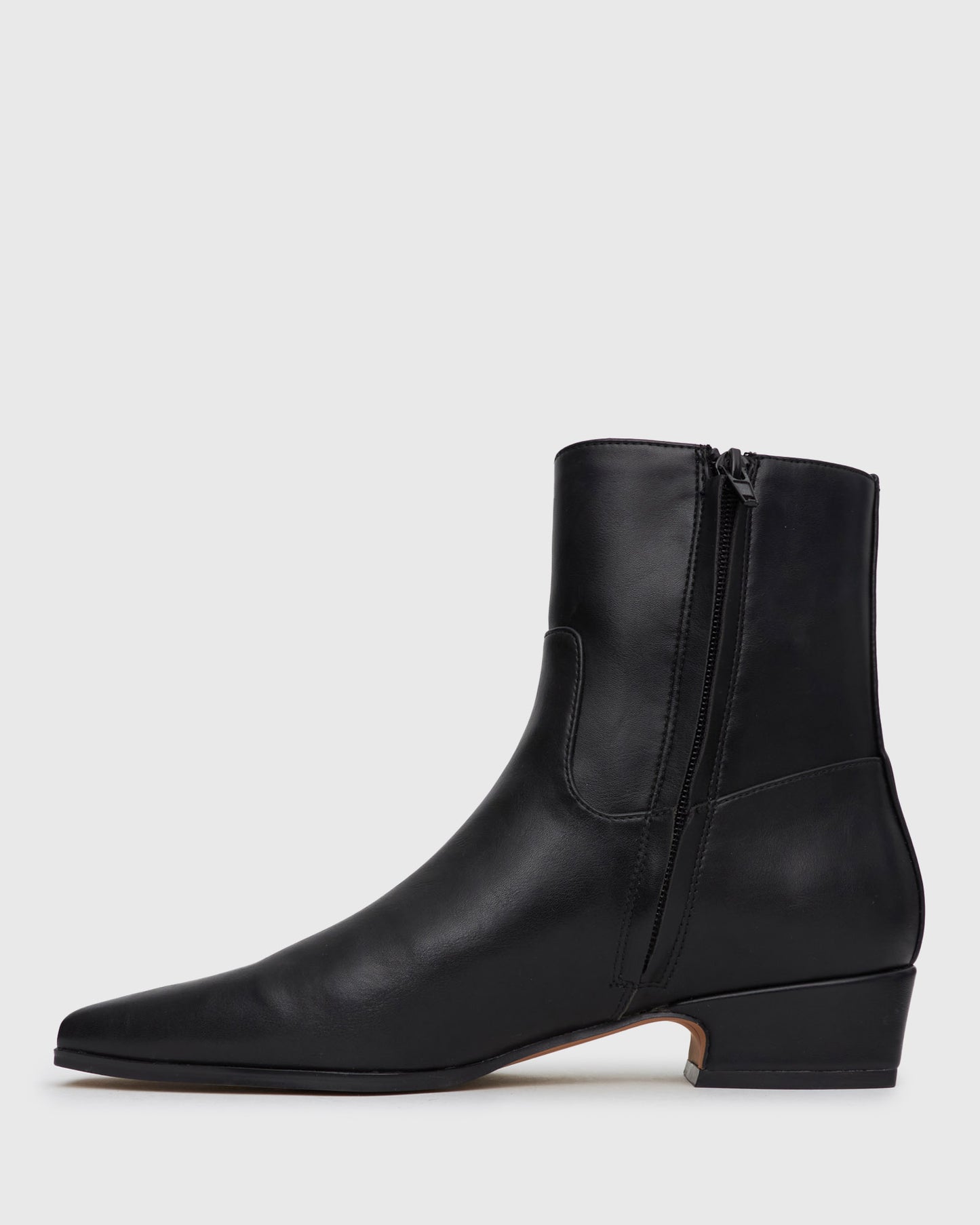 DORIC Square Toe Ankle Boots
