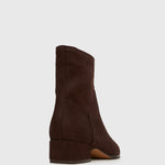 PRE-ORDER DORIC Square Toe Ankle Boots