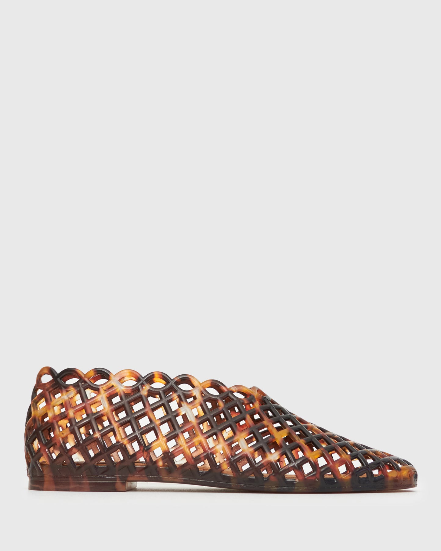 PRE-ORDER GREECE Jelly Mesh Ballet Flats