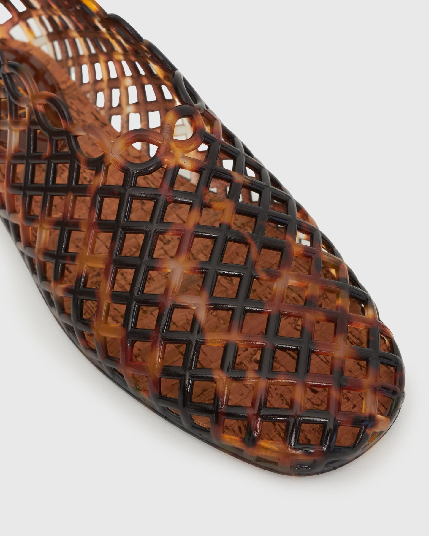 PRE-ORDER GREECE Jelly Mesh Ballet Flats