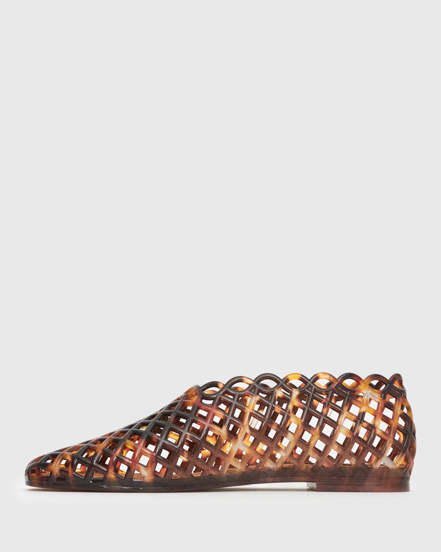 PRE-ORDER GREECE Jelly Mesh Ballet Flats