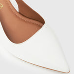 Wider Fit GUS Block Heel Slingback Pumps