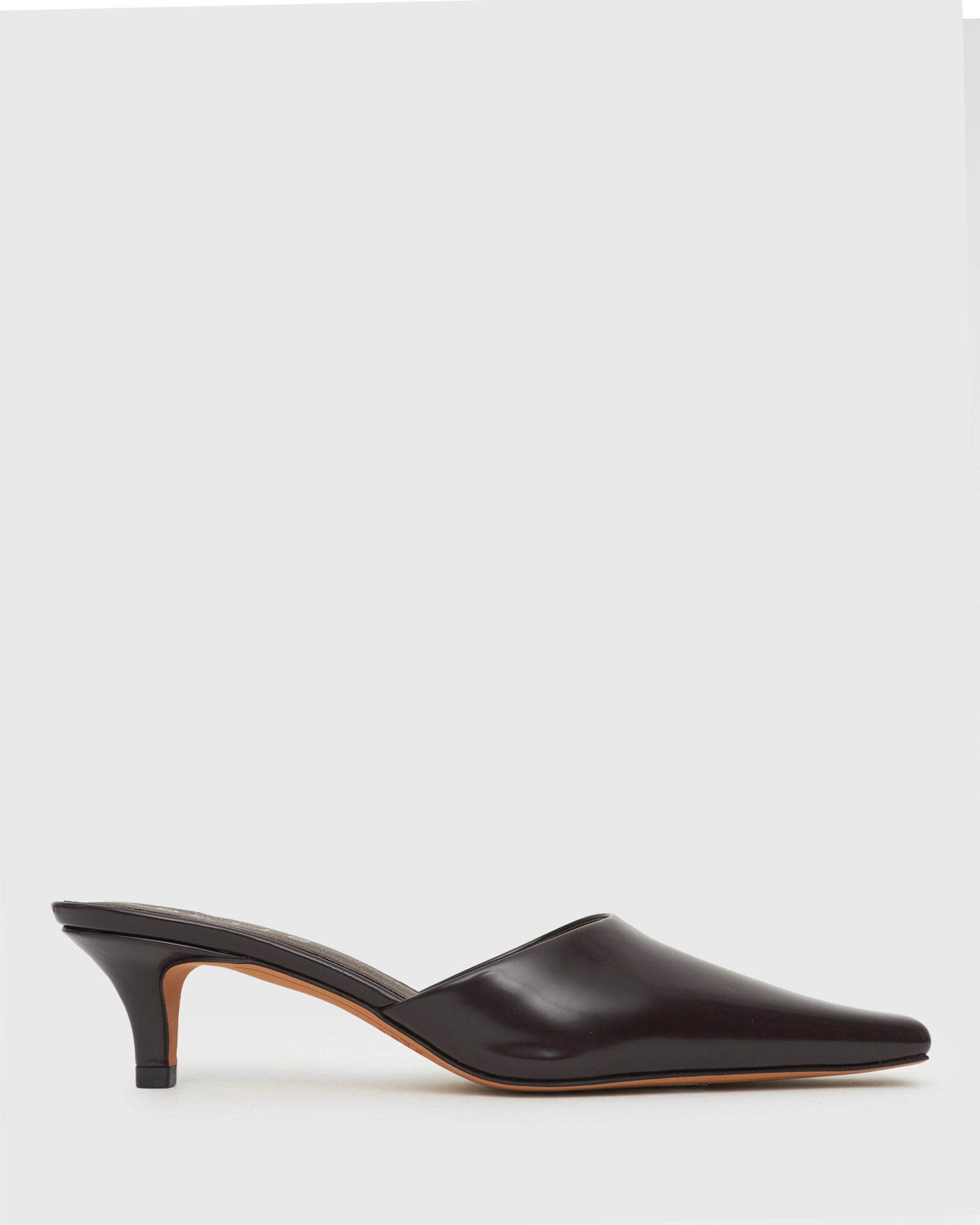 Buy PASCAL Kitten Heel Square Toe Mules by BETTS online - Betts