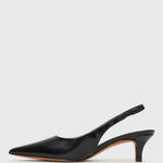 GINGER Slingback Kitten Heel Pumps