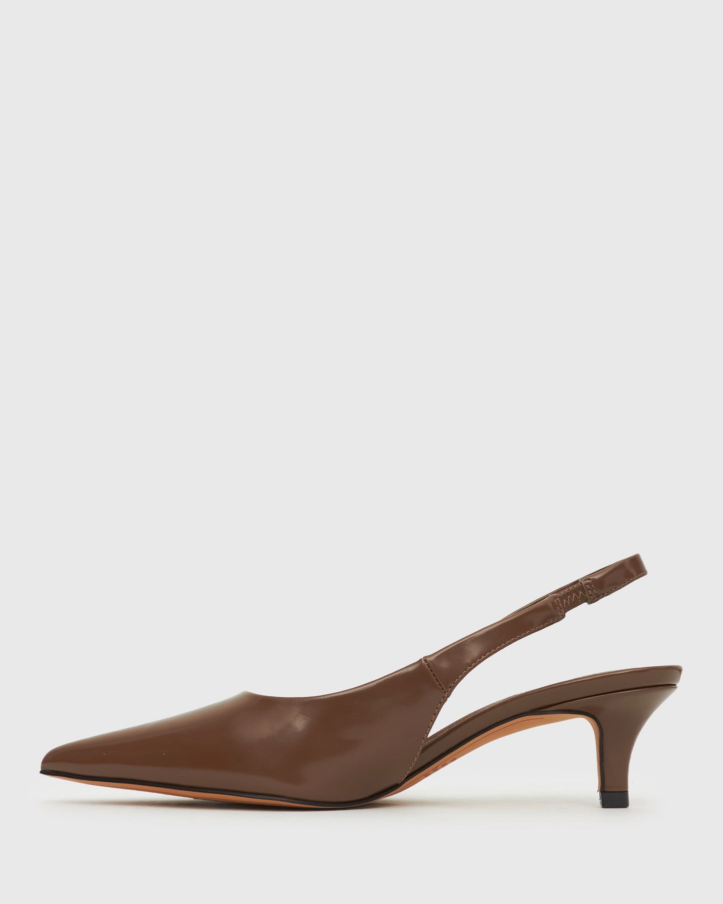 GINGER Slingback Kitten Heel Pumps