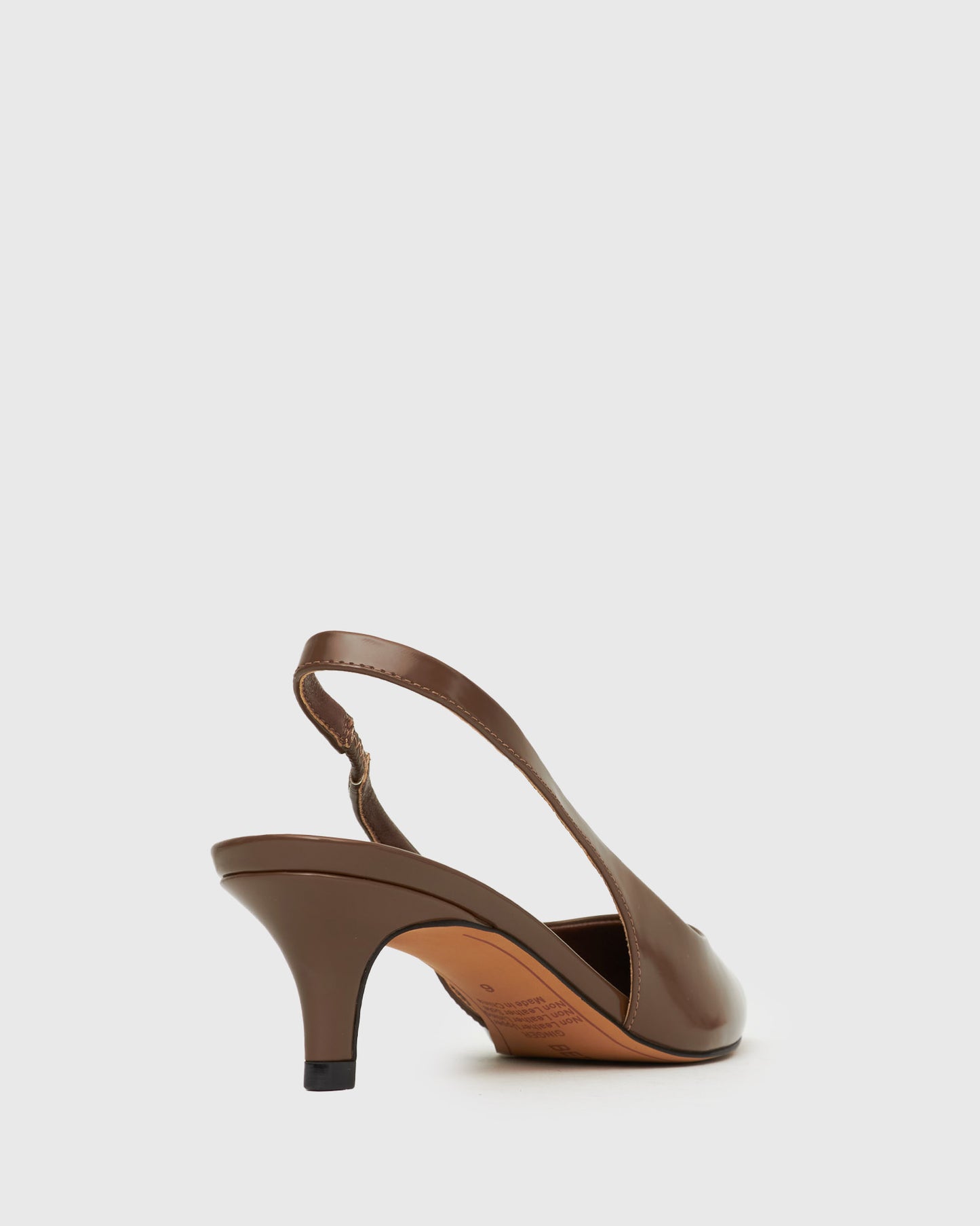 GINGER Slingback Kitten Heel Pumps