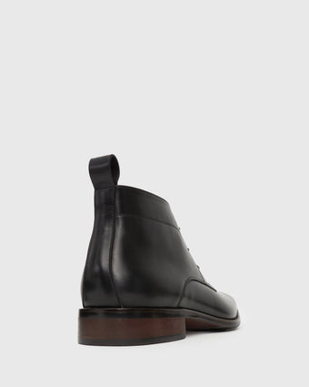 EAST Lace-Up Leather Boots