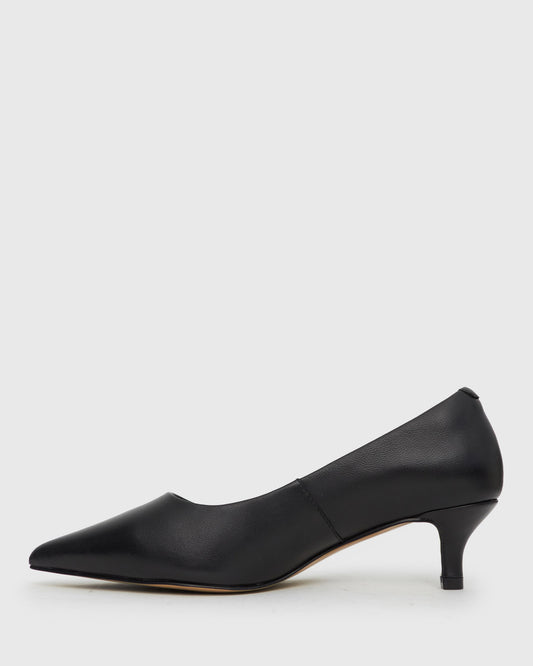 SARA Kitten Heel Dress Pumps