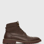 NIKO Cap Toe Lace Combat Boots