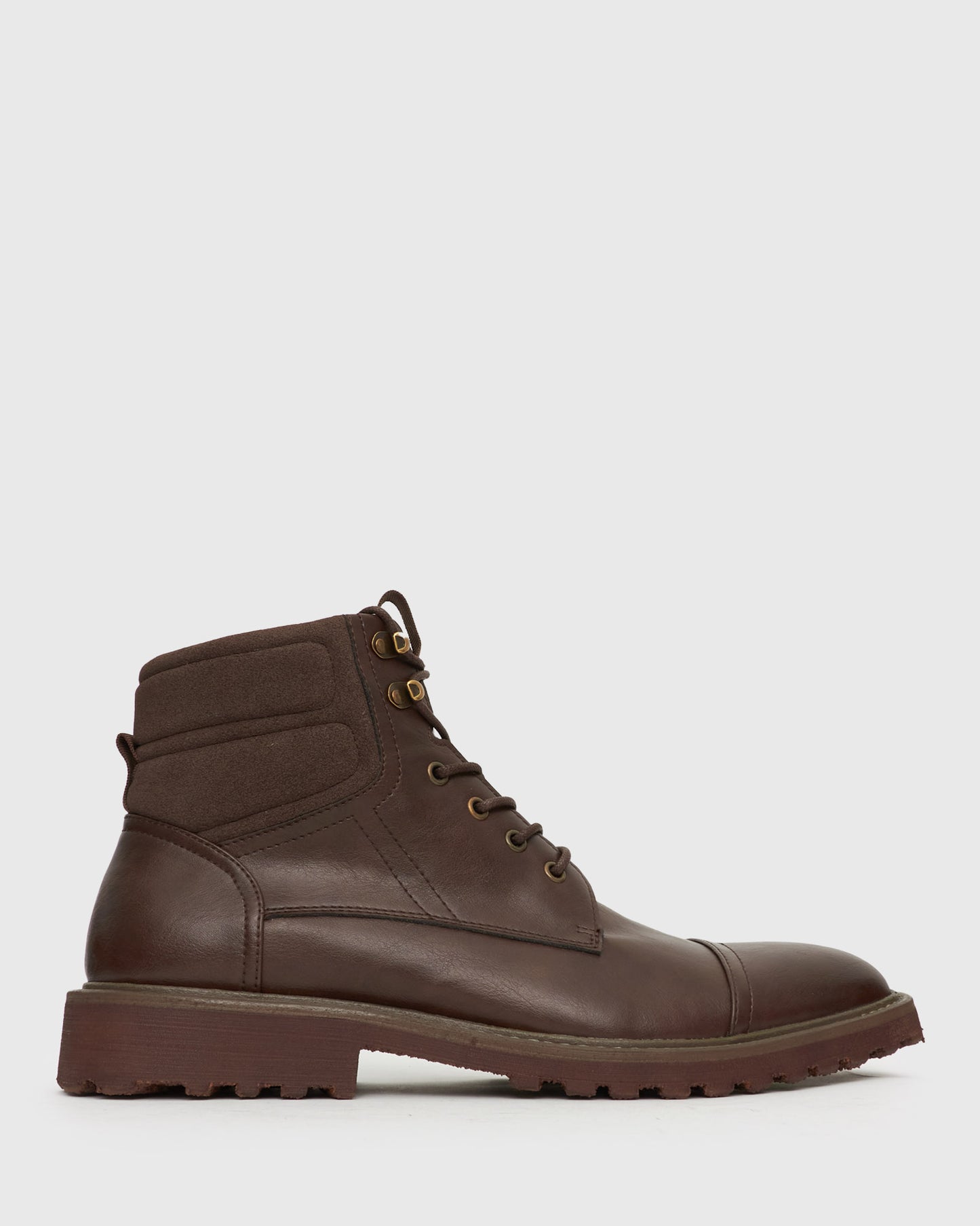 NIKO Cap Toe Lace Combat Boots