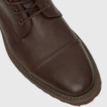 NIKO Cap Toe Lace Combat Boots