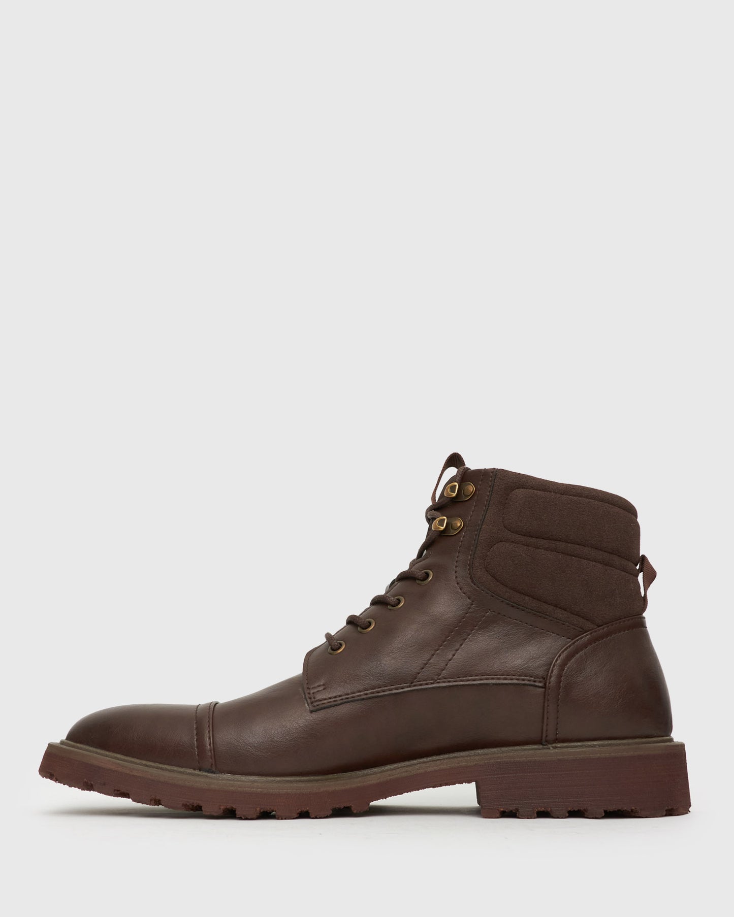 NIKO Cap Toe Lace Combat Boots