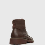 NIKO Cap Toe Lace Combat Boots
